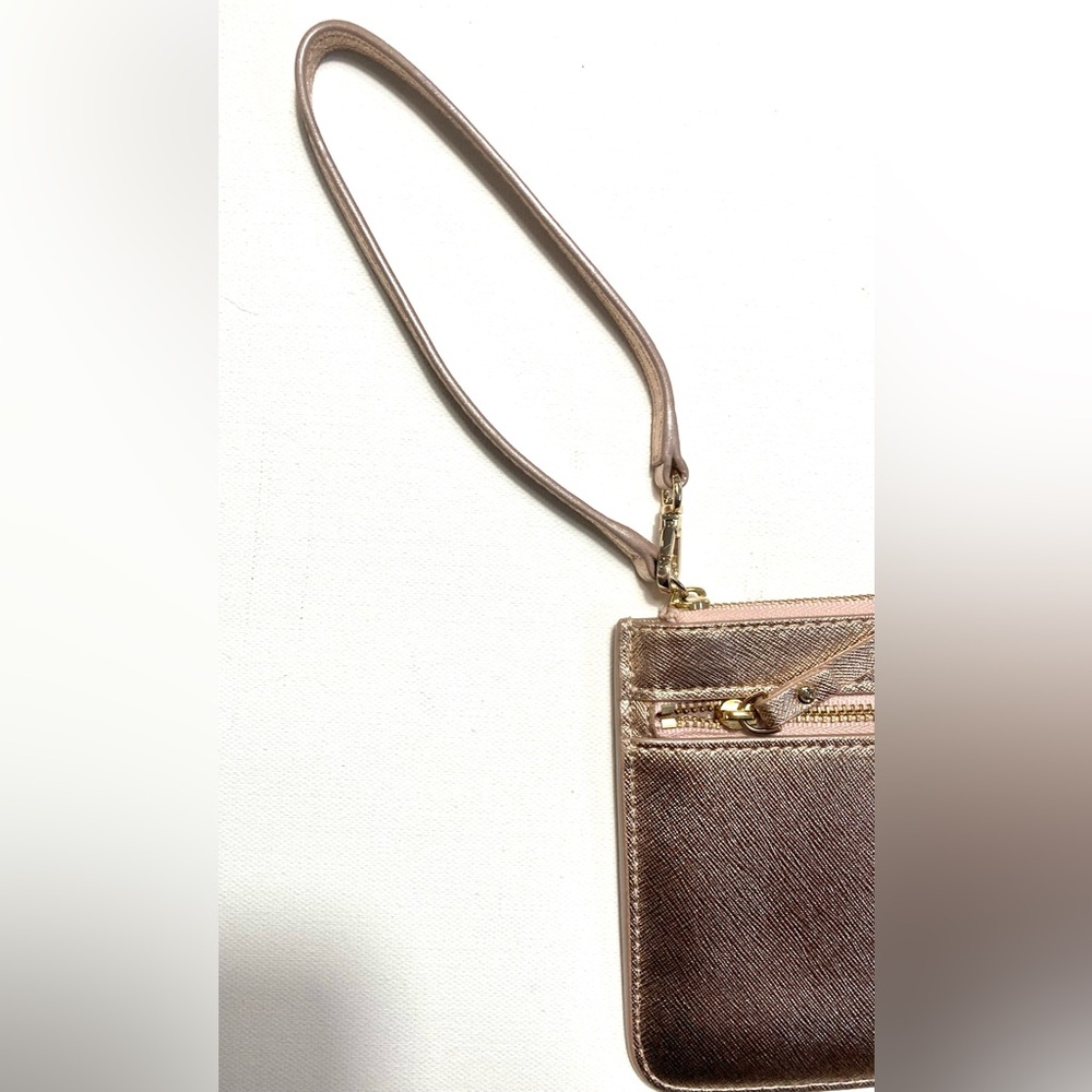 Kate Spade Laurel Way Tinie Wristlet in Rose Gold - Picture 5 of 9